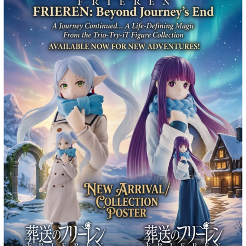 Frieren: Beyond Journey's End Trio-Try-iT Figure: Frieren & Fern (Winter Journey Edition)