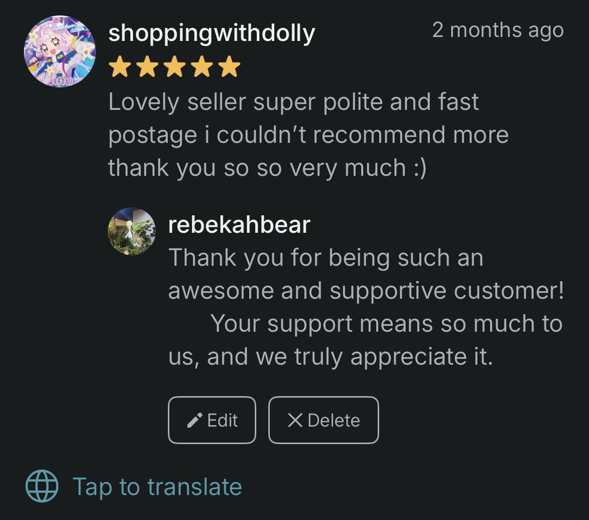 Customer Testimonial