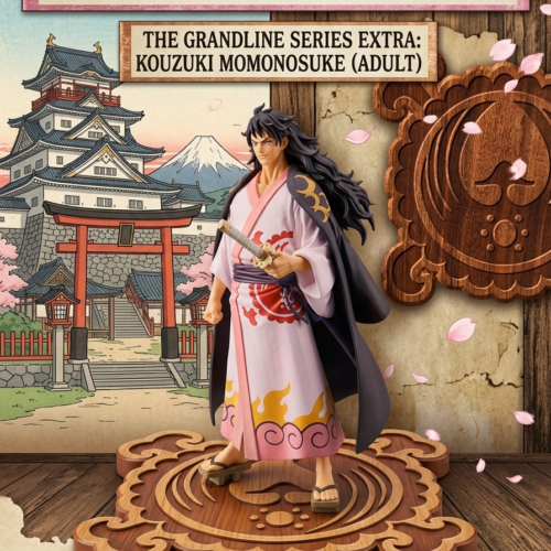 Bandai Namco One Piece Kouzuki Momonosuke The Grandline Series Extra DXF 17cm PVC Figure