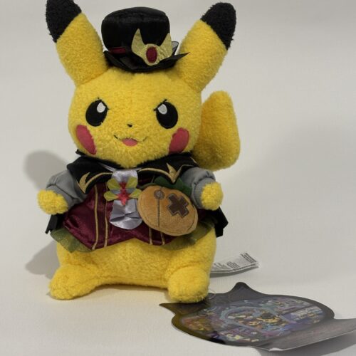 Pokémon Center 2025 Halloween Ghost Chateau Pikachu Plush Doll Limited Edition